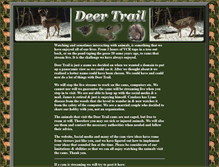 Tablet Screenshot of deertrail.us